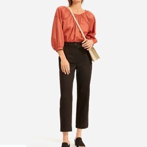 Everlane - The Straight Leg Crop - Black